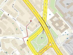 mapa praha